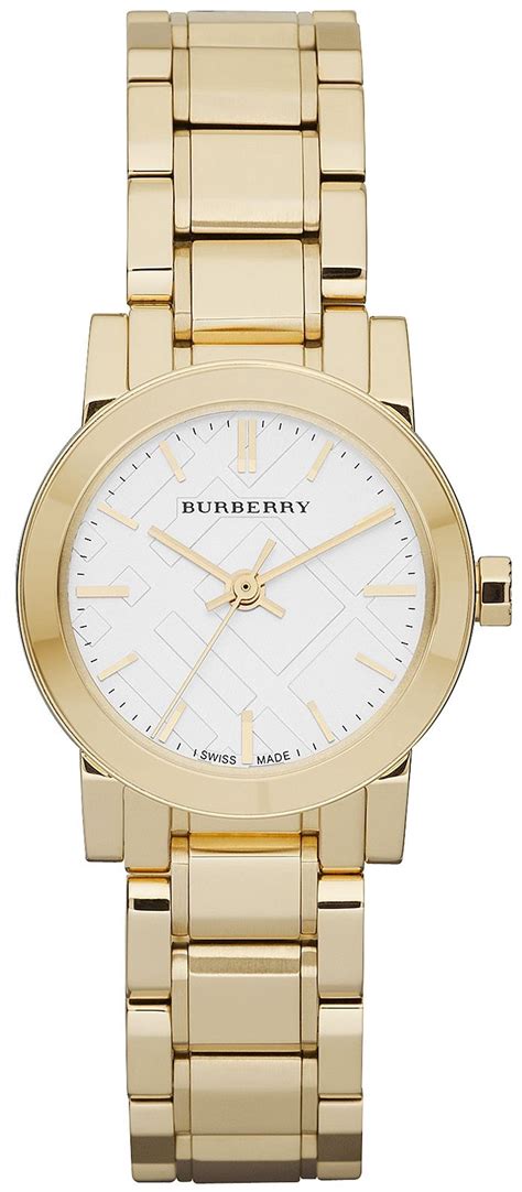 burberry women's the city swiss quartz watch|Burberry The City Champagne Dial Gold.